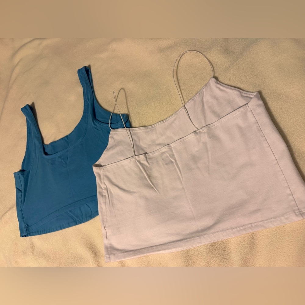 4 Lot Sports Bras Bralettes Tanks 2-3X Old Navy Wild Fable Auden Active Lounge - Picture 4 of 15